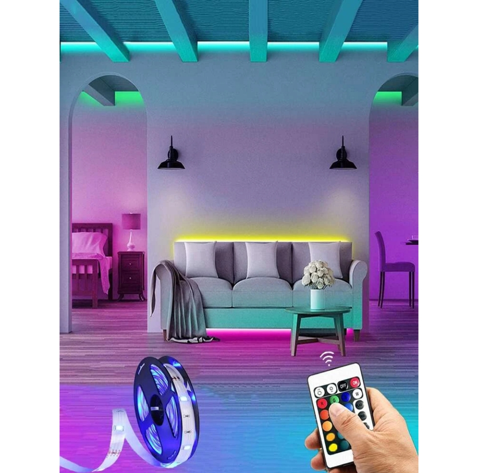 ریسه ال ای دی دریم لایت مدل RGB 5050 Gaming طول 5 متر