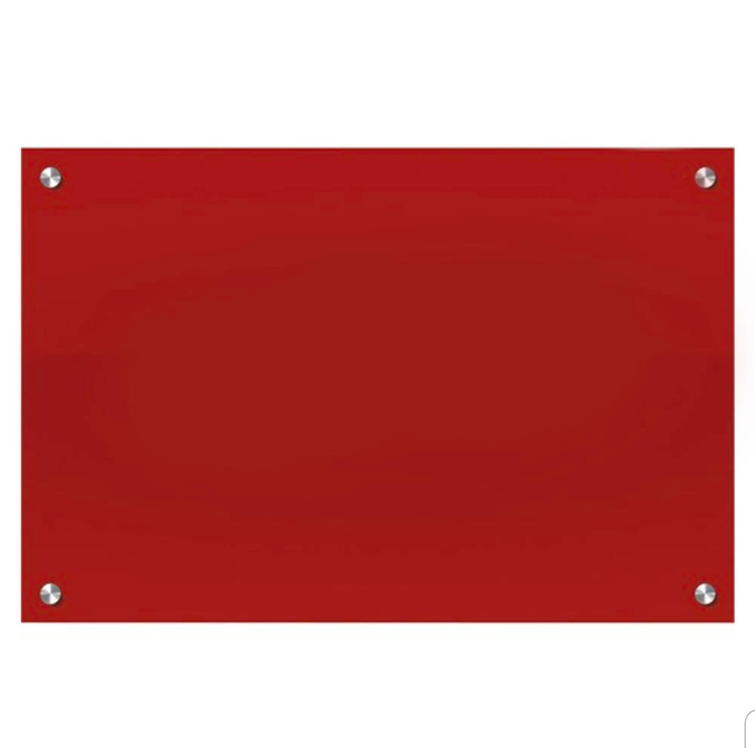 تخته وایت برد شیشه ای مدل e001 سایز 120x80 سانتی متری