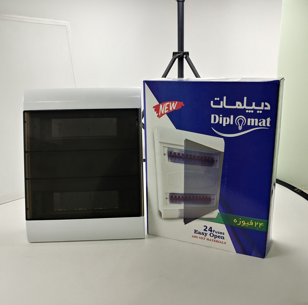 تابلو برق 24 فیوز دیپلمات مدل توکار