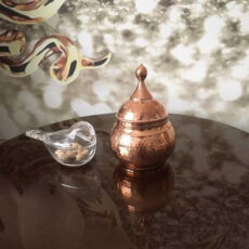 آجیل خوری مسی مدل بدون پایه کد ZH228.3