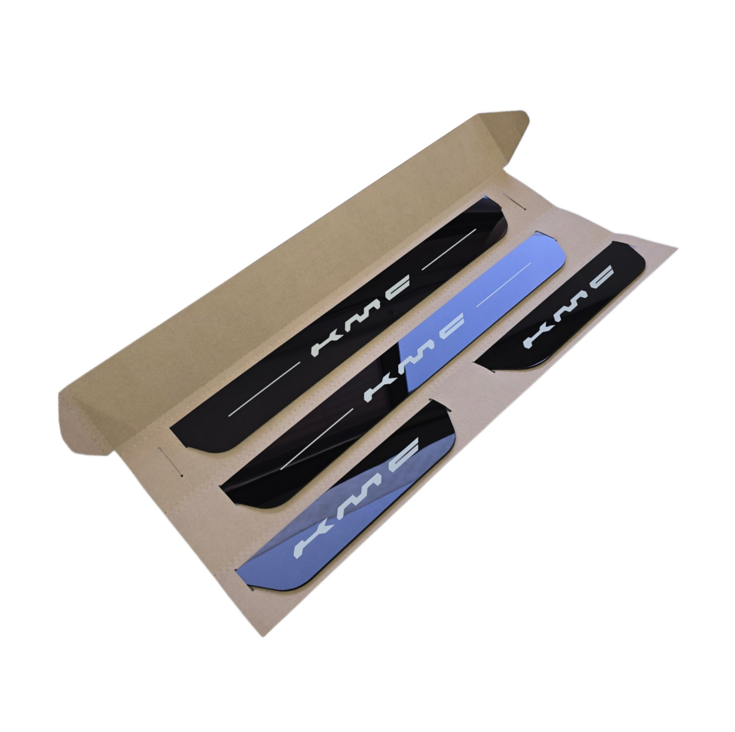پارکابی خودرو پهلوان مدل شیشه ای کد X5P1 مناسب برای کی ام سی ایگل و X5 بسته چهار عددی