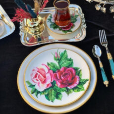 پیش دستی تویگار مدل Rose بسته 6 عددی