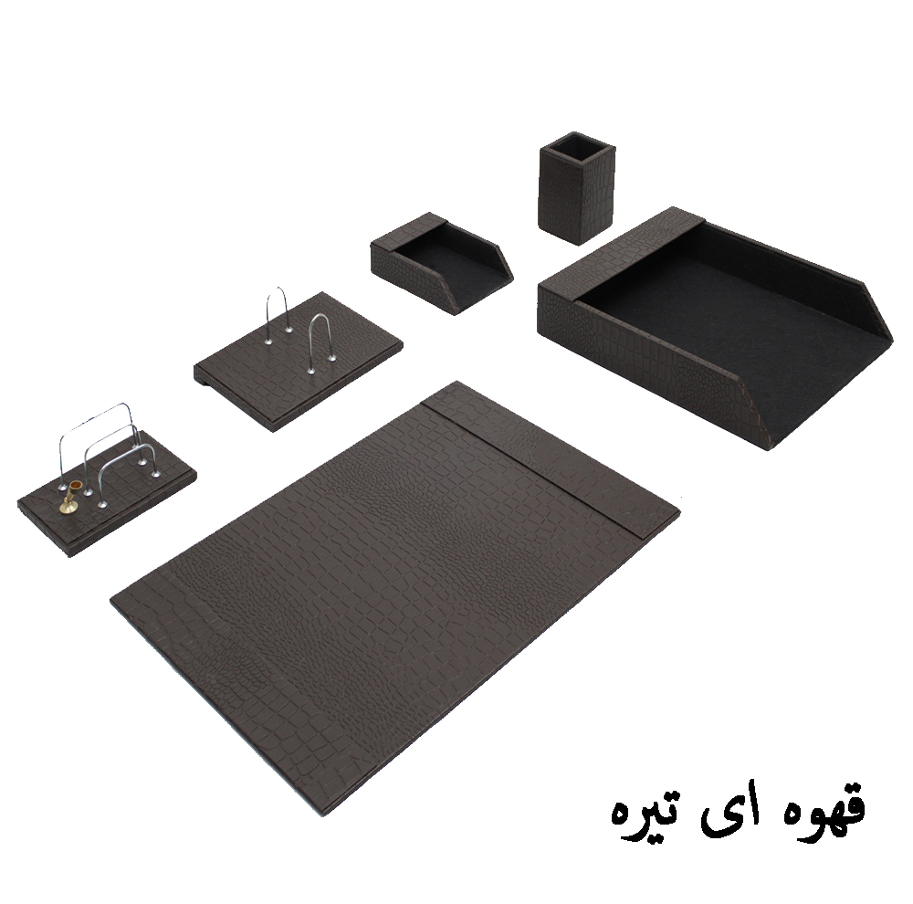 ست لوازم اداری رومیزی مدل A5506 مجموعه 6 عددی