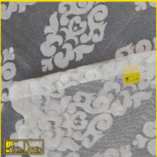 پرده پانچ تیکو دکو مدل تور راشل کادکا طرح ورسای دالبوردار  سایز 280 × 300 سانتی‌متر