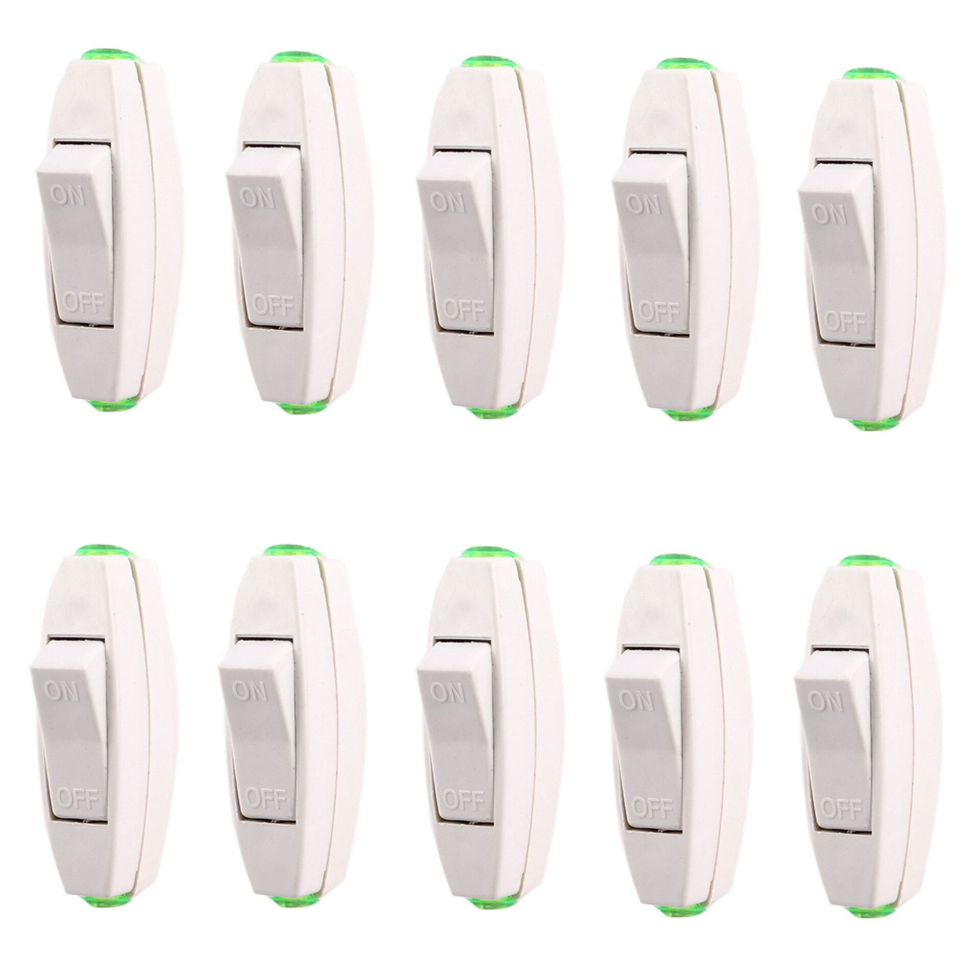 کلید بین راهی مدل 3A-250V بسته 10 عددی