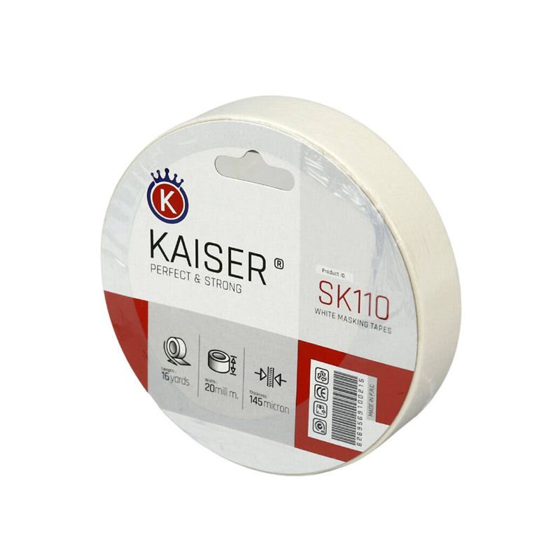 چسب کاغذی کایزر کد SK110 عرض 2 سانتیمتر بسته 6 عددی