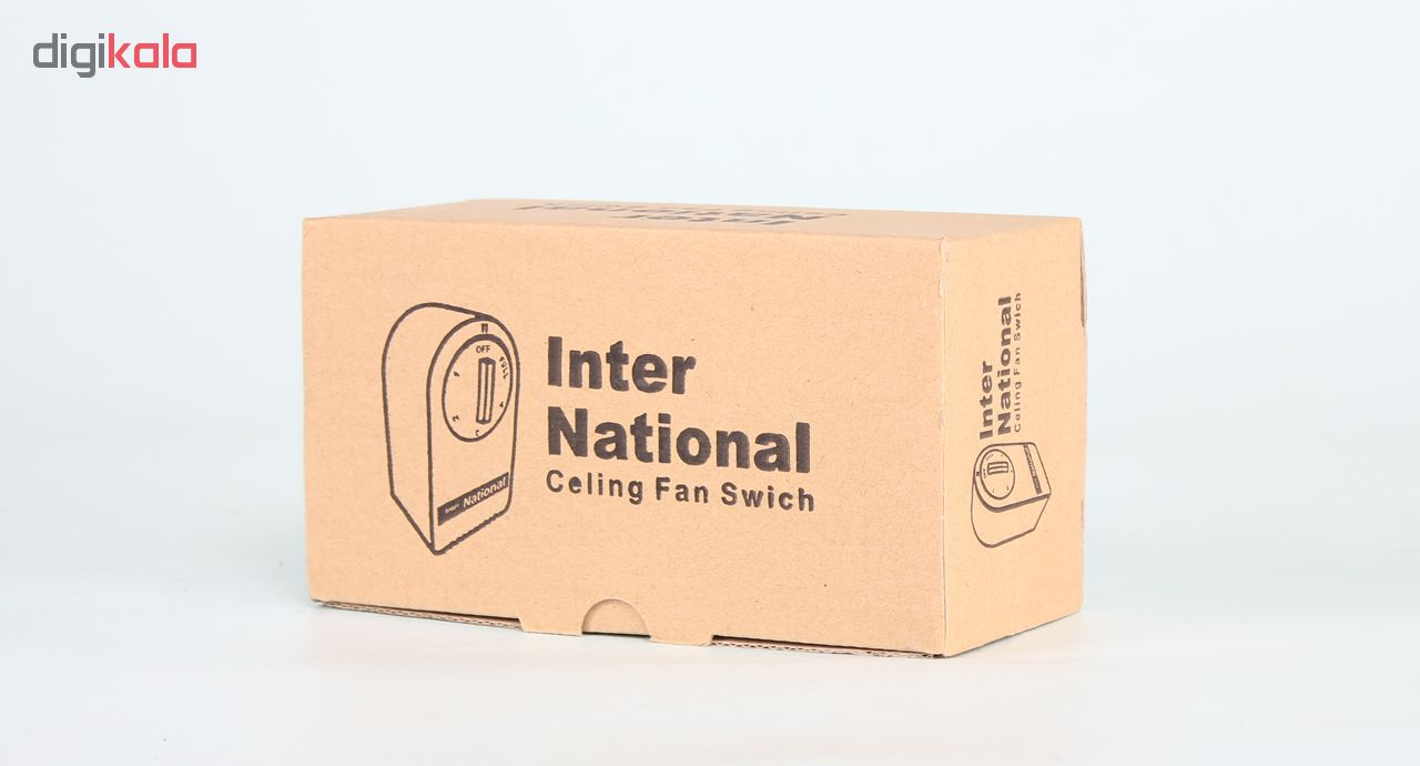 کلید پنکه سقفی مدل InterNational
