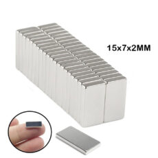 آهن ربا مدل نئودیمیوم بلوک کد B15x7x2mm بسته 20 عددی