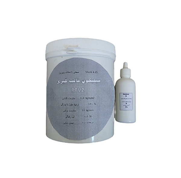سیلیکون  قالب گیری مدل EA-77  حجم  3000  میلی لیتر   به همراه هاردنر