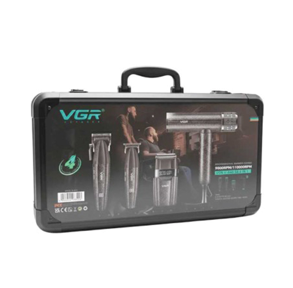ماشین اصلاح موی سر و صورت شارژی وی جی ار مدل v-640 s4 in 1