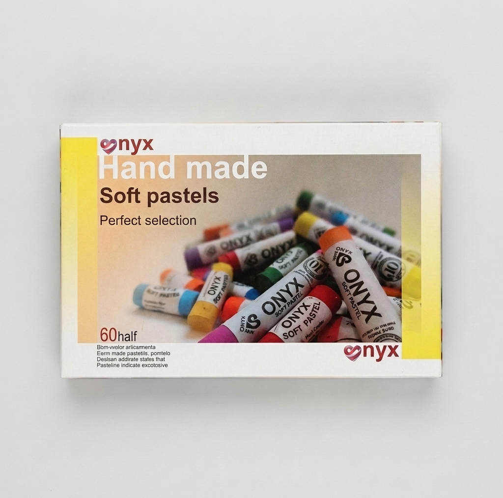 پاستل گچی 60 رنگ اونیکس مدل نیمه