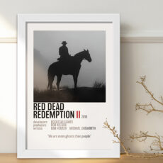 تابلو خندالو طرح رد دد (Red Dead) کد F13456