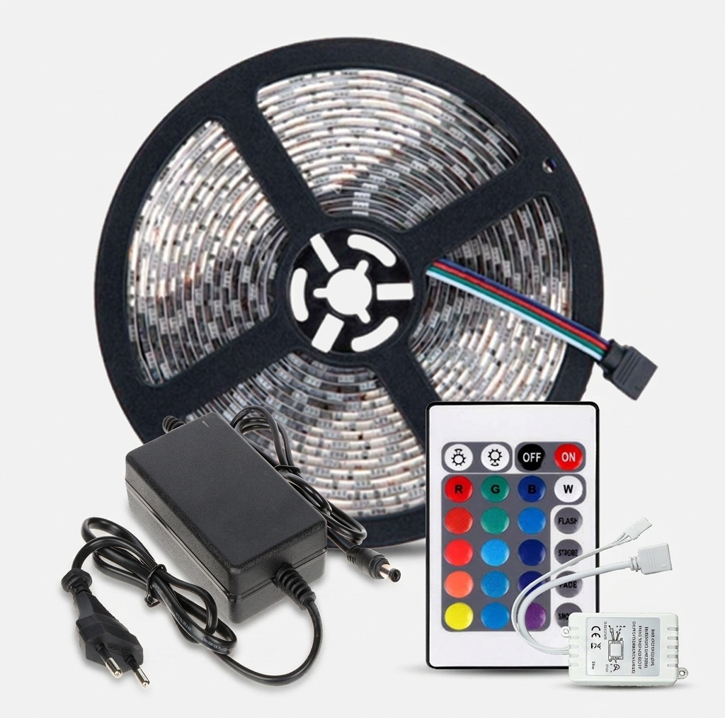 ریسه ال ای دی مدل RGB J طول 5 متر