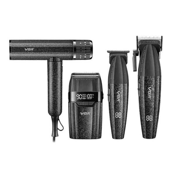 ماشین اصلاح موی سر و صورت شارژی وی جی ار مدل v-640 s4 in 1