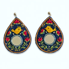 گوشواره دست ساز زنانه مدل مرغ آمین