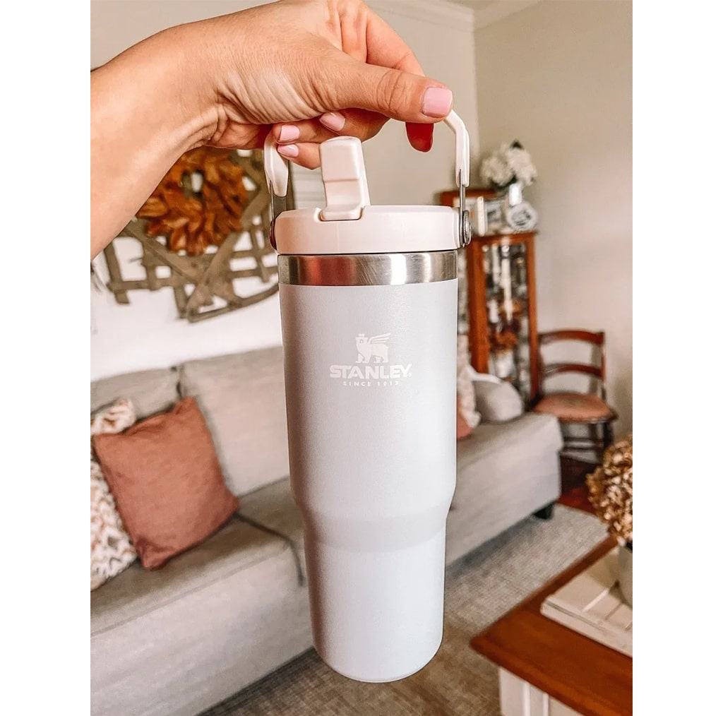تراول ماگ استنلی مدل Iceflow Flip Straw Tumbler گنجایش 0.89 لیتر