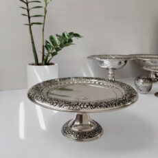 شیرینی خوری مسی مدل ارکیده کد ZH345.12