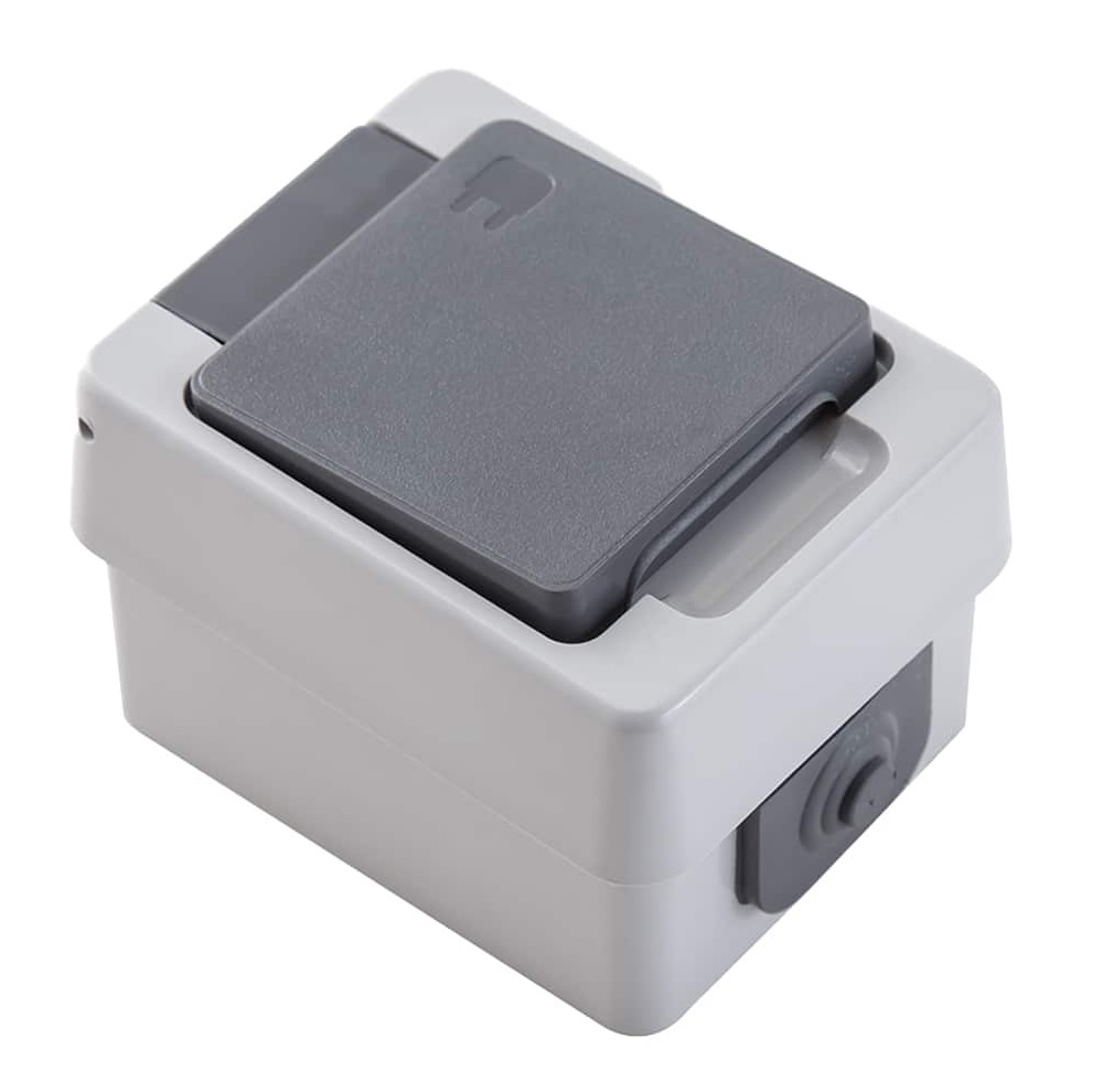 پریز برق ارت دار پارت الکتریک مدل بارانی بسته 10 عددی