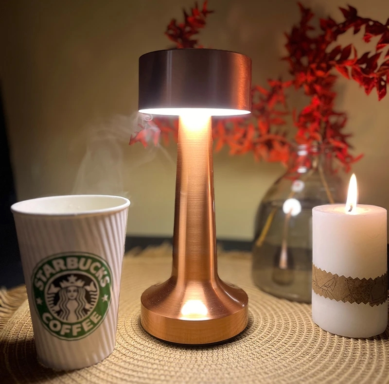 آباژور رومیزی طرح چتری شارژی