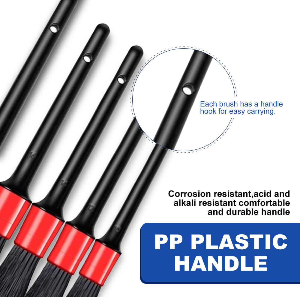 فرچه دیتیلینگ خودرو مدل Cleaning Brush مجموعه 5 عددی