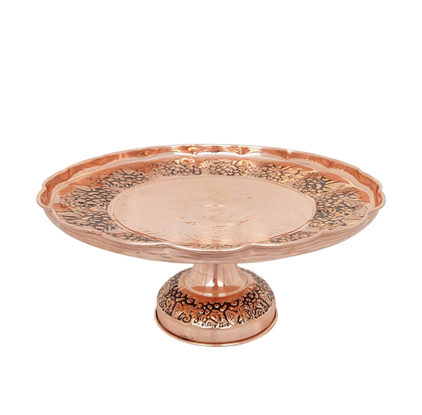 شیرینی خوری مسی مدل لب چین کد ZH320.3