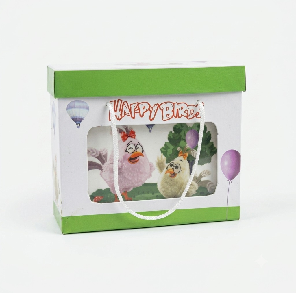 ست ظروف غذا کودک 4 تکه مدل Happy-Bird