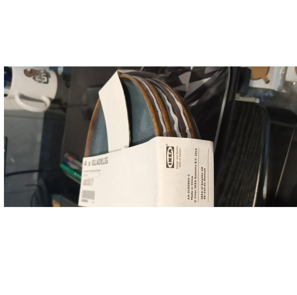 پیش دستی  ایکیا مدل 20cm مجموعه 4 عددی
