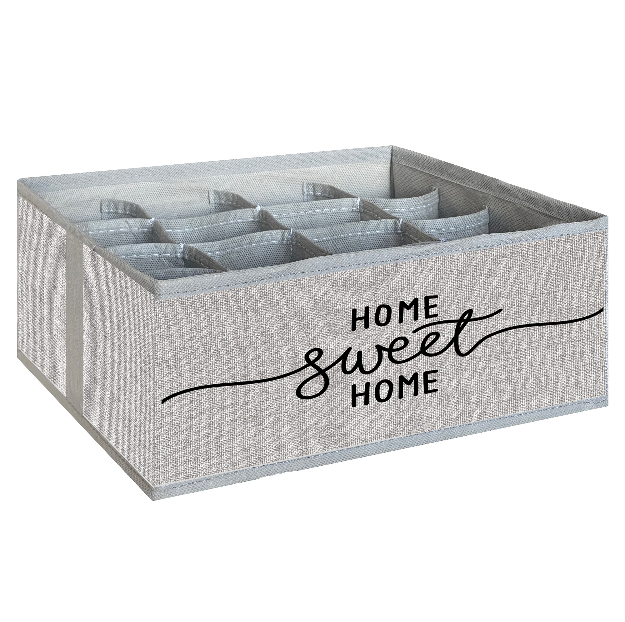 نظم دهنده مدل لباس زیر و جوراب طرح لینن HOME SWEET HOME کد ORG16