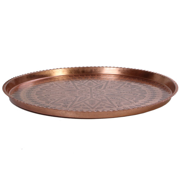 سینی مسی مدل گرد کد ZH56