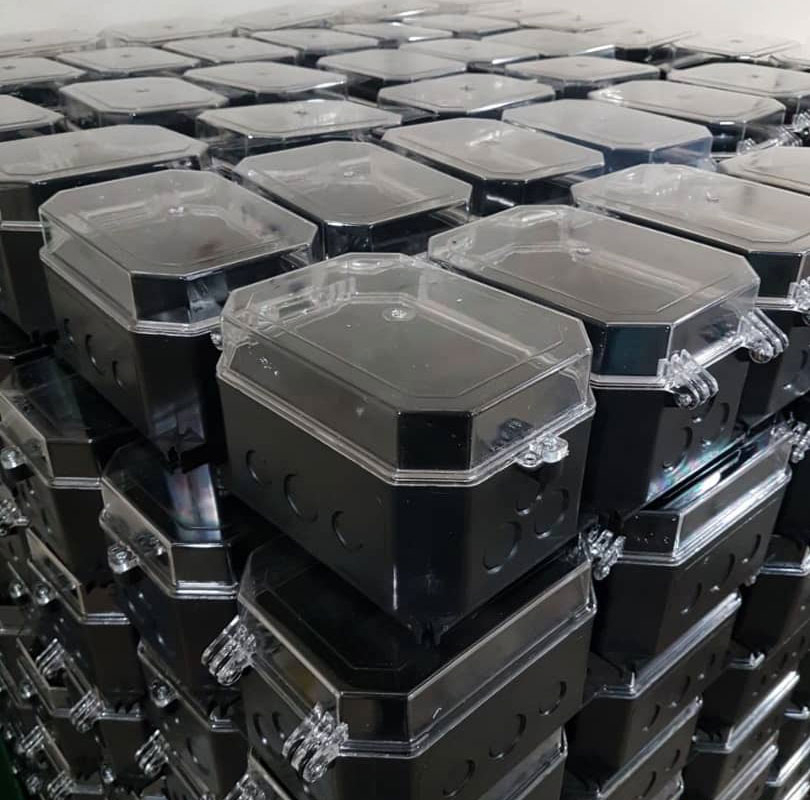 تابلو برق پلی کربنات 14 عددی مدل 15×25×15 TPR