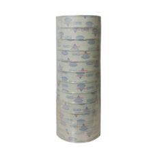 نوار چسب دایموند مدل شیشه ای عرض 2.5 سانتی متری بسته ۱۲ عددی