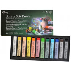 پاستل گچی 12 رنگ گالری مدل mungyo softpastel