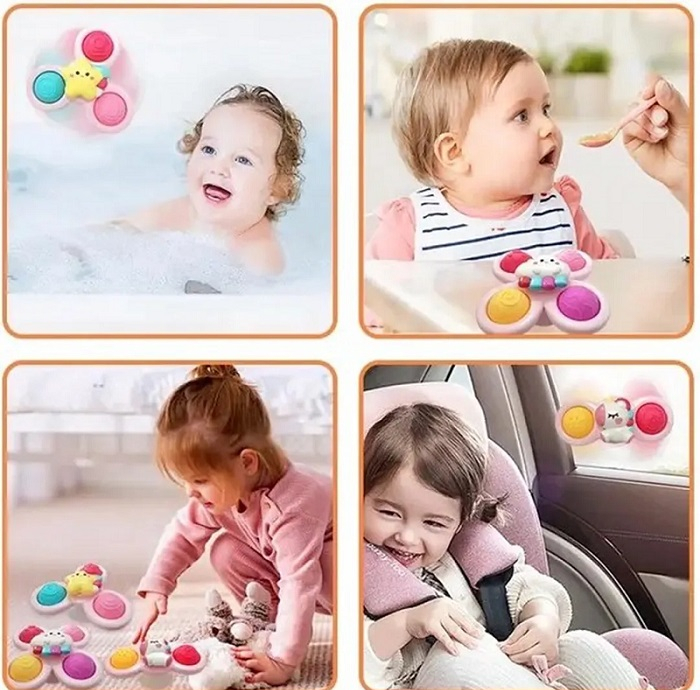 اسپینر دستی مدل یونی کورن بسته 3 عددی