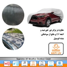 چادر خودرو سوزن طلا روکش مدل SSZ00L مناسب برای پژو 206 sd