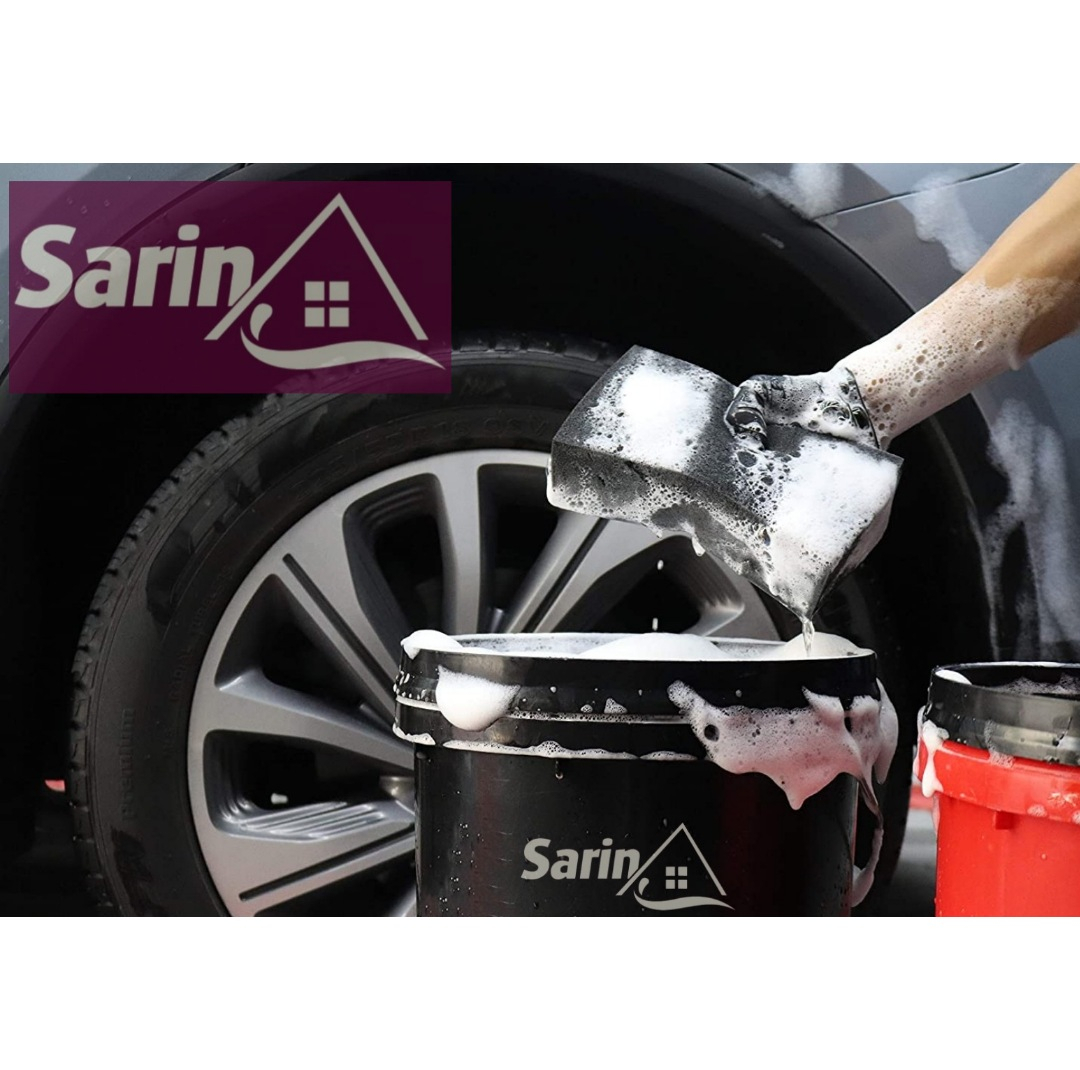 مجموعه 5 عددی برس دیتیلینگ کروکودیل کد 43 به همراه اسفنج سارین