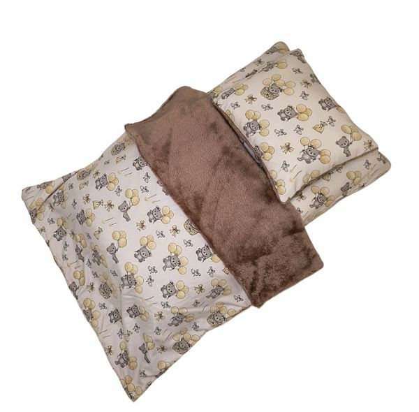 سرویس خواب کودک و نوزاد 3 تکه طرح خرسی
