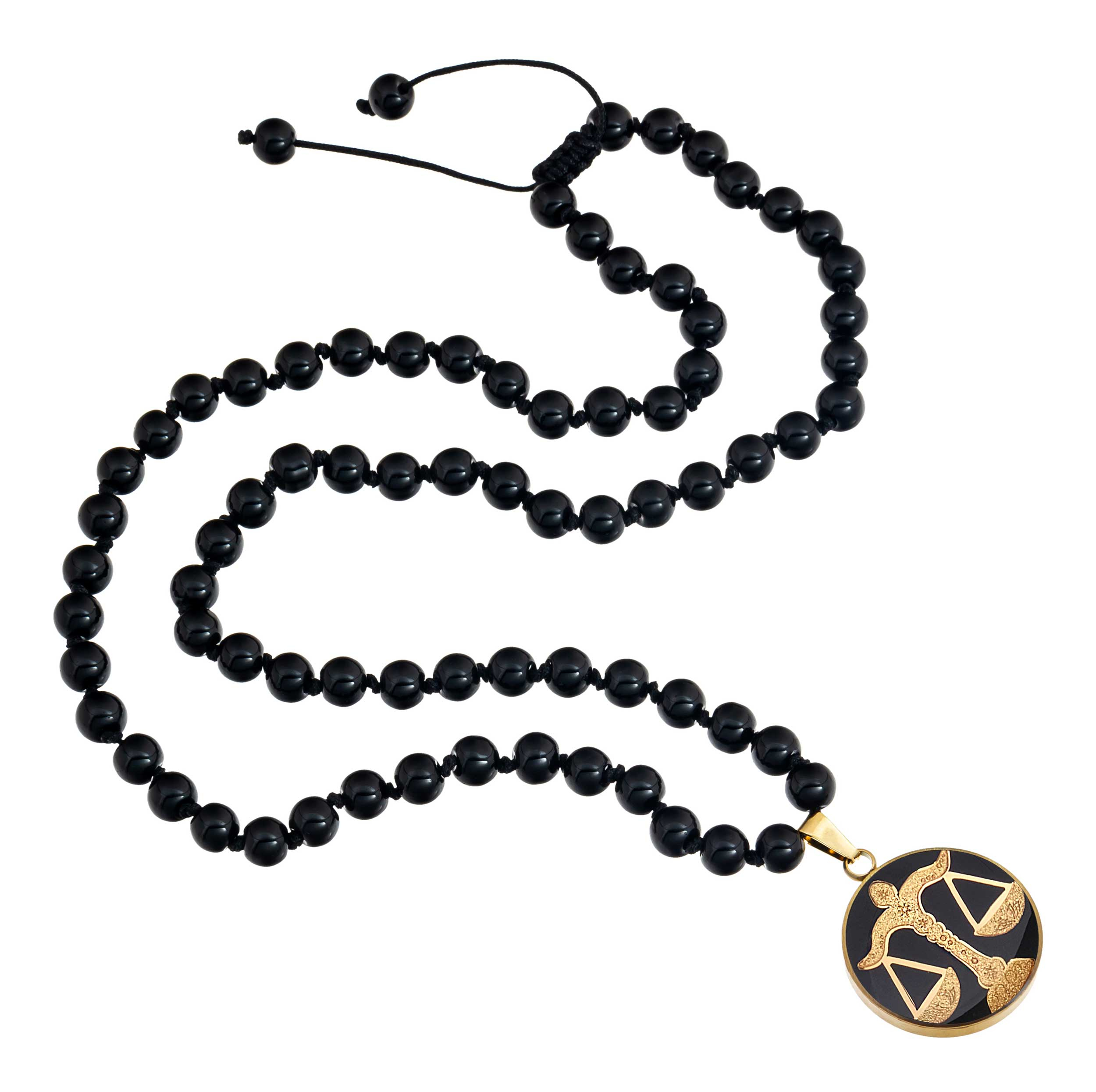 گردنبند زنانه دانژه طرح نماد مهر کد ZGBG04G6007