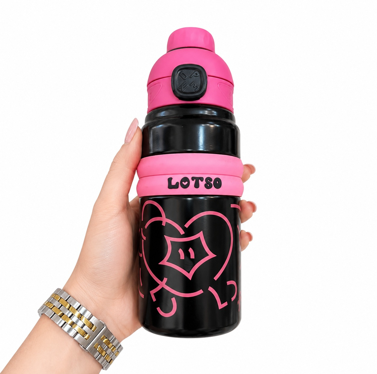 قمقمه کودک مدل دوحالته LOTSO گنجایش 0.60 لیتر