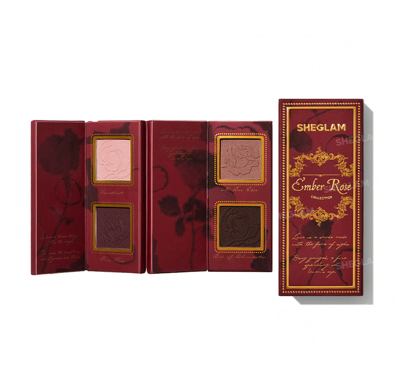 پالت سایه چشم شیگلم مدل Ember Rose Burning Devotion