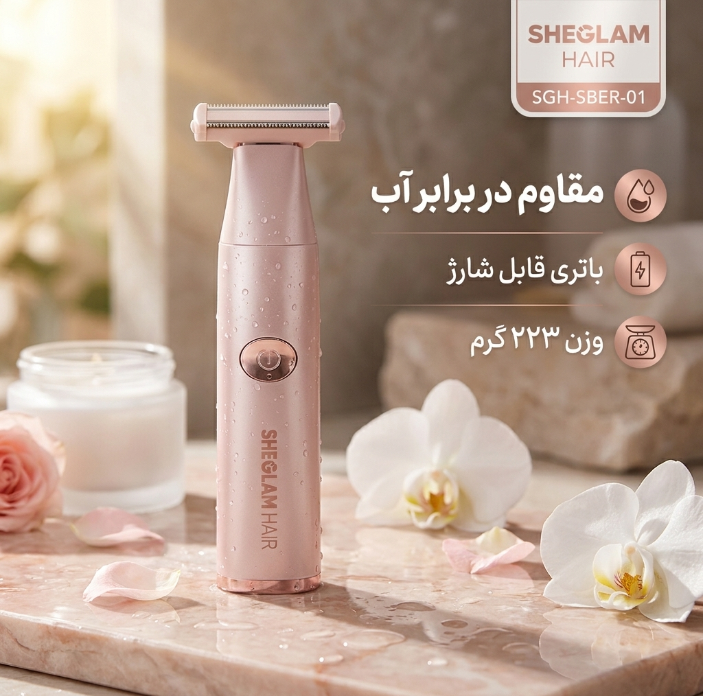 اصلاح‌کننده موی بدن بانوان شیگلم مدل SGH-SBER-01