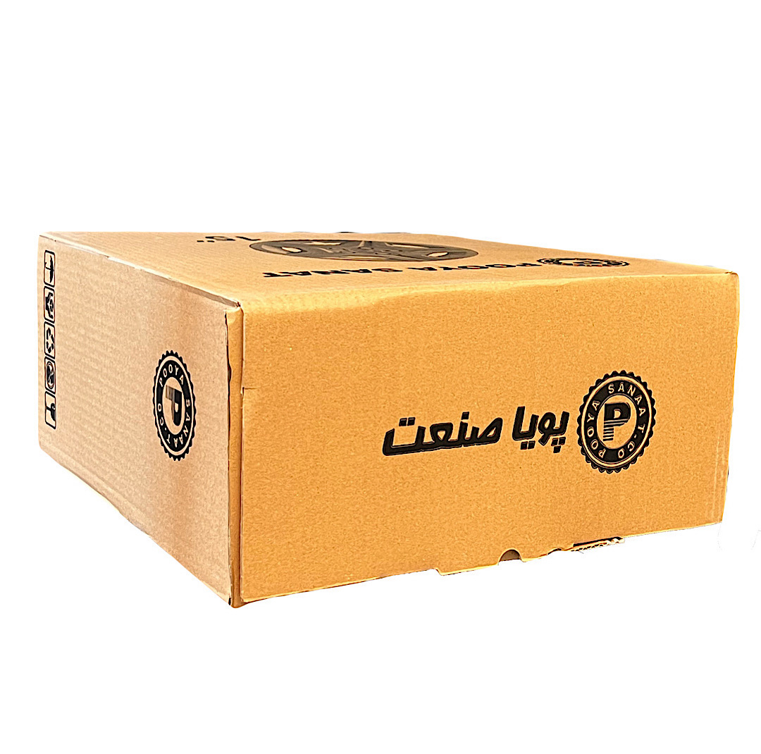 قالپاق چرخ پویا صنعت مدل 13 DENIZ سایز 13 اینچ مناسب برای پراید مجموعه 4 عددی