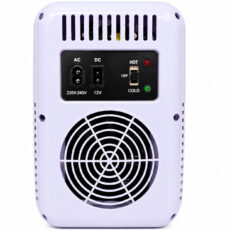 یخچال خودرو مدل مینی 2 حالته سرما و گرما قابل اتصال به برق شهر 220v و فندکی ماشین 12v ظرفیت 4 لیتر