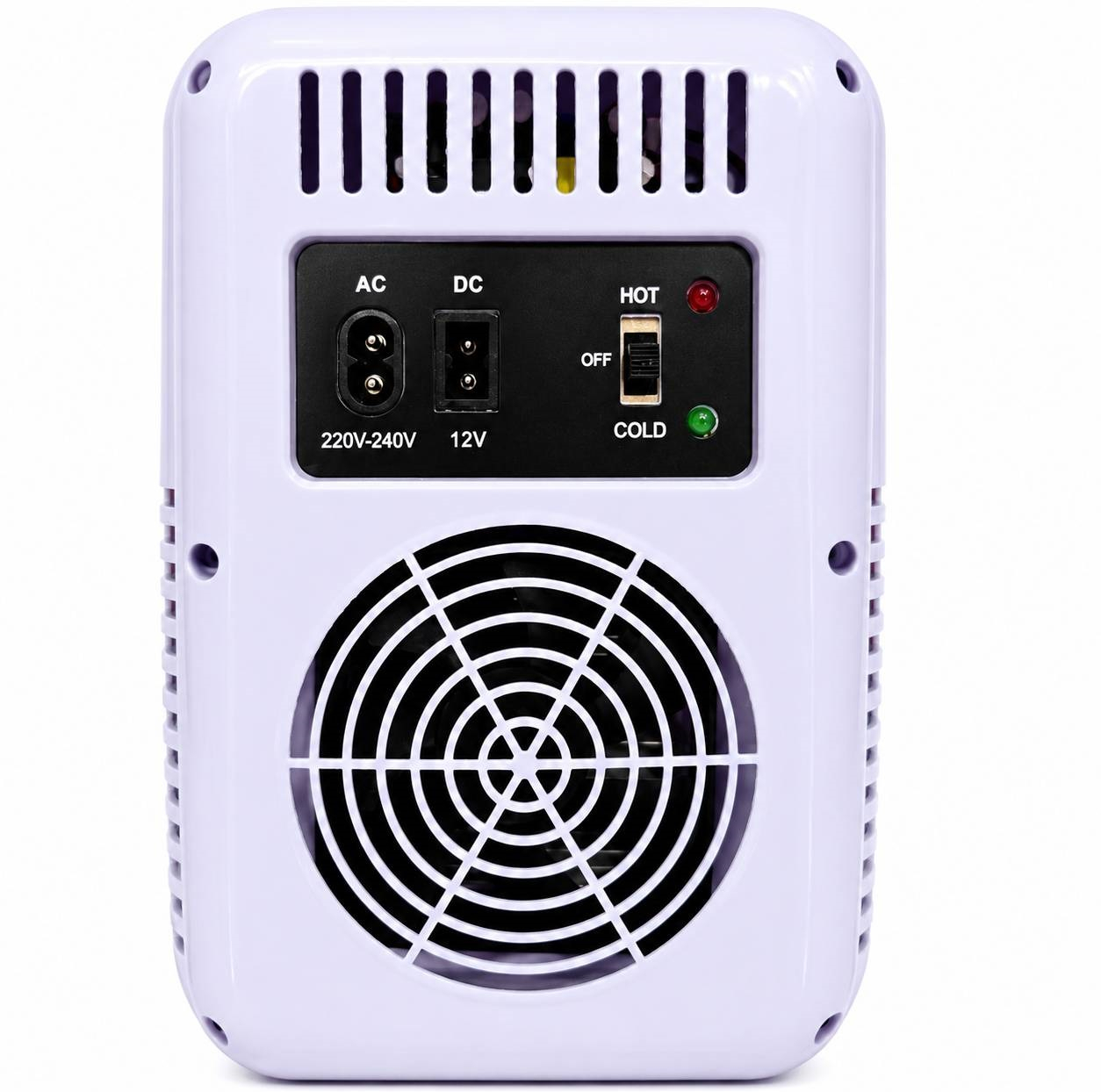 یخچال خودرو مدل مینی 2 حالته سرما و گرما قابل اتصال به برق شهر 220v و فندکی ماشین 12v ظرفیت 4 لیتر