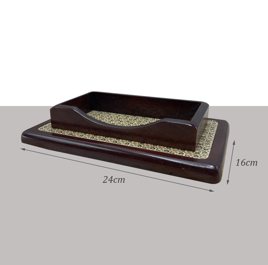 ست لوازم اداری رومیزی طرح خاتم مدل GK مجموعه 9 عددی