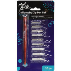 ست قلم خوشنویسی مونمارت مدل DIP Signature مجموعه 10 عددی
