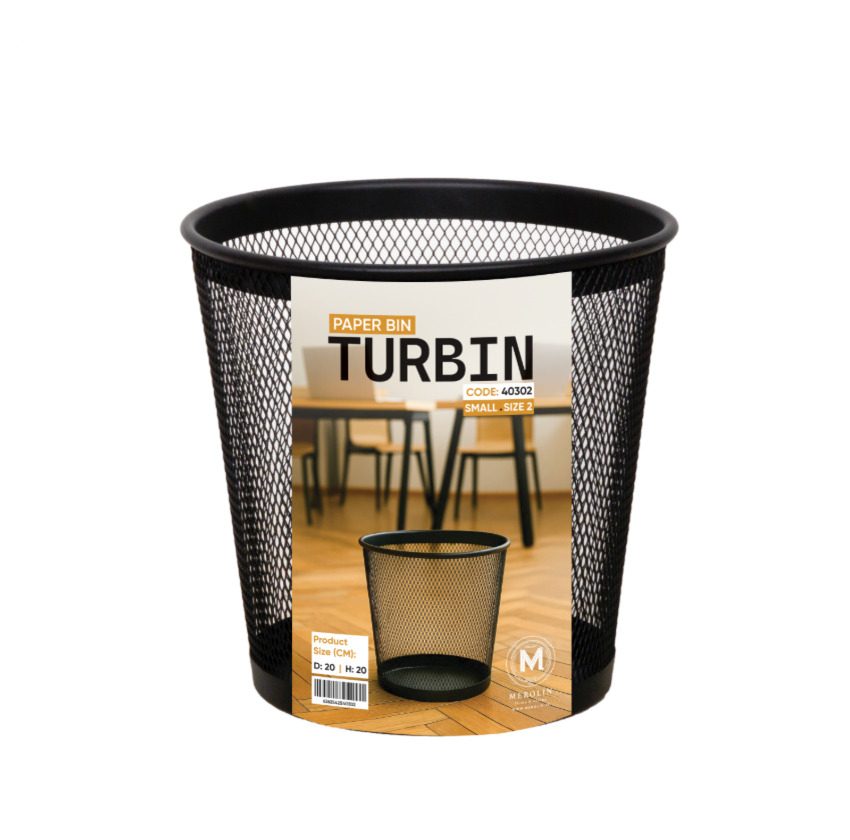 سطل زباله مرولین مدل TURBIN 2 کد 40302