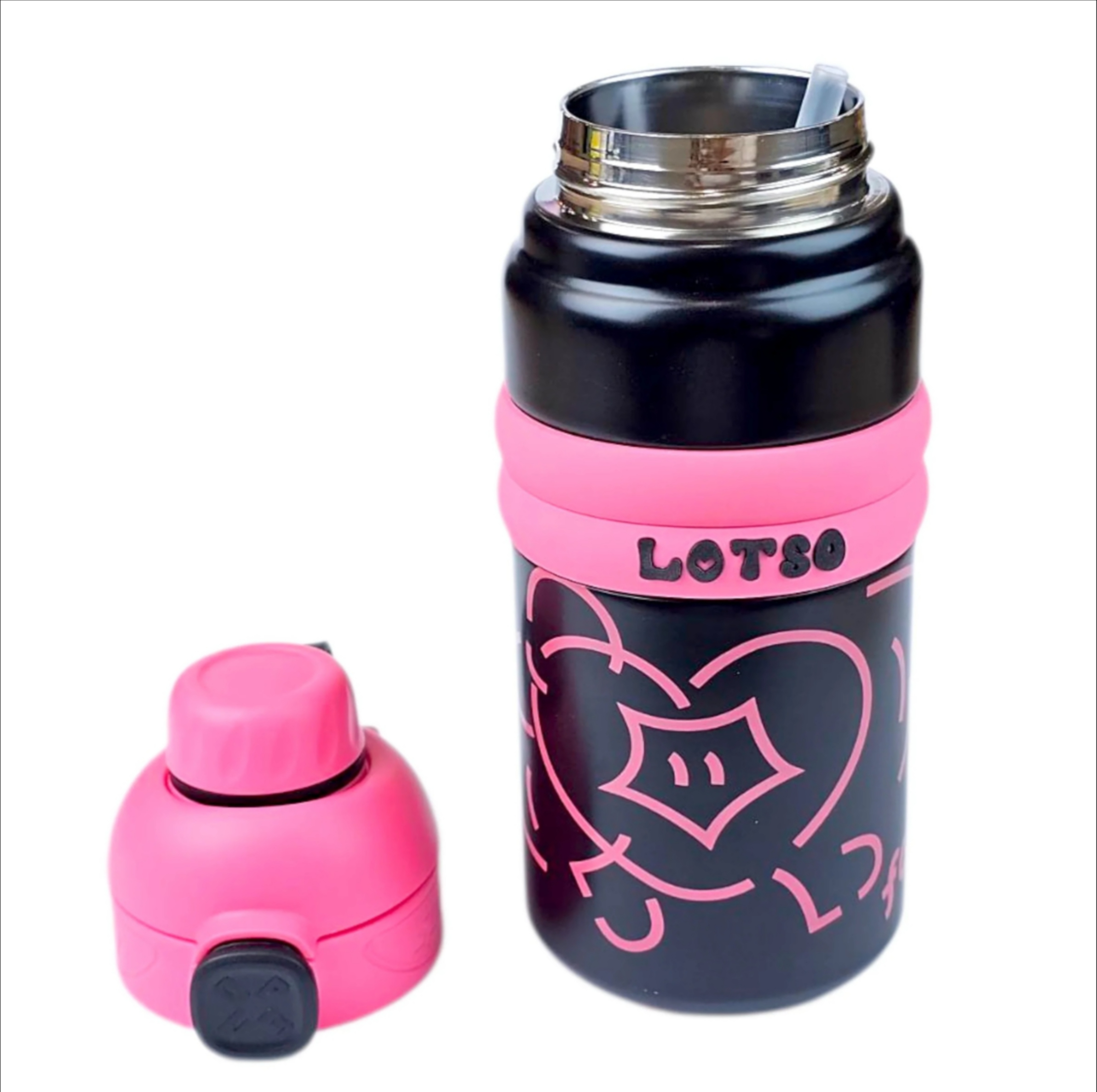 قمقمه کودک مدل دوحالته LOTSO گنجایش 0.60 لیتر
