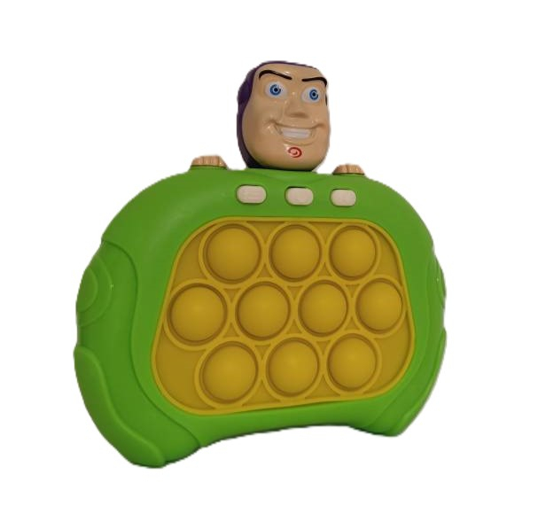 فیجت ضد استرس مدل دسته پاپت گیم طرح باز لایتر مدل چراغدار و موزیکال کد TOY STORY GAME