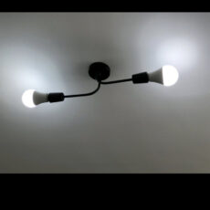 لوستر سقفی 2 شعله کد 107/2