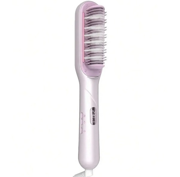 برس حرارتی بخاردار شیگلم مدل Hydra Shot Steam straightening brush Pro وزن 775 گرم با مخزن بخار داخلی و سیستم یون‌ساز